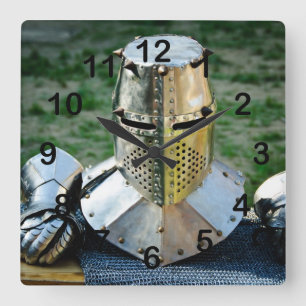 Relógio Quadrado Armadura