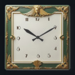 Relógio Quadrado Art Deco Elegante<br><div class="desc">design de relógio do excelente. Você vai adorar como os outros. Esteja livre para usar este design para outro produto que você quiser ou para personalizar e adicionar seu texto. Siga-me para mais. Obrigado. Tenha um bom dia.</div>