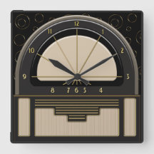 Art Deco Radiola (Areia, Cinza Escura, Preto, Dour