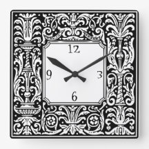 Art Nouveau Fronteira Geométrica Botânica