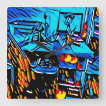 Arte de Almoço do Espaço de Trabalho