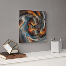 Arte de Pintura Abstrata Redemoinho