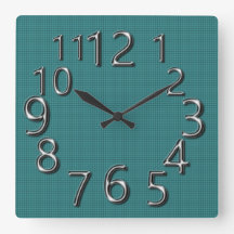 Arte Do Tempo — Verão-Teal-Check-Silver