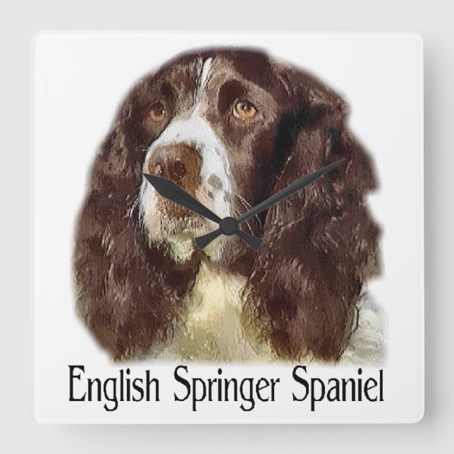 Relógio Quadrado Arte espanhola Springer (Frente)