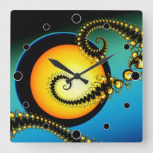 Arte Fractal da Lua Brilhante