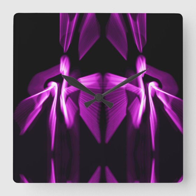 Relógio Quadrado Arte moderna (Frente)