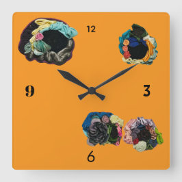 Relógio Quadrado Arte para Paredes & Decoração > Relógios