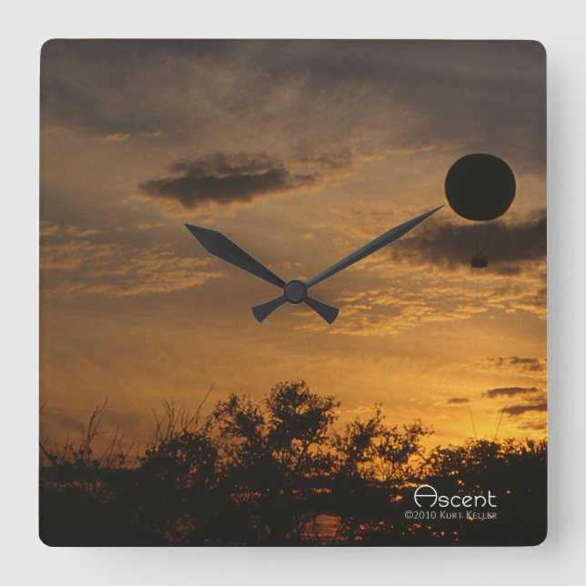 Relógio Quadrado Ascensão (Frente)