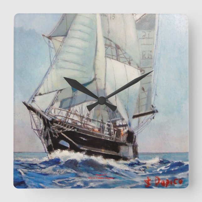 Relógio Quadrado Asgard II (Frente)