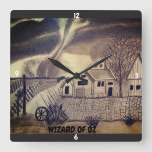 RELÓGIO QUADRADO ASSISTENTE DE OZ TWISTER