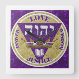 Relógio Quadrado Atributos Principais