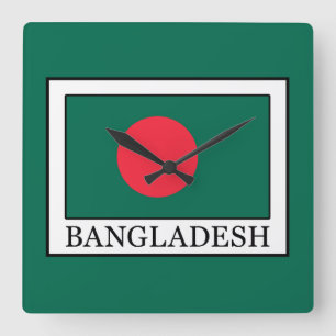 Relógio Quadrado Bangladesh
