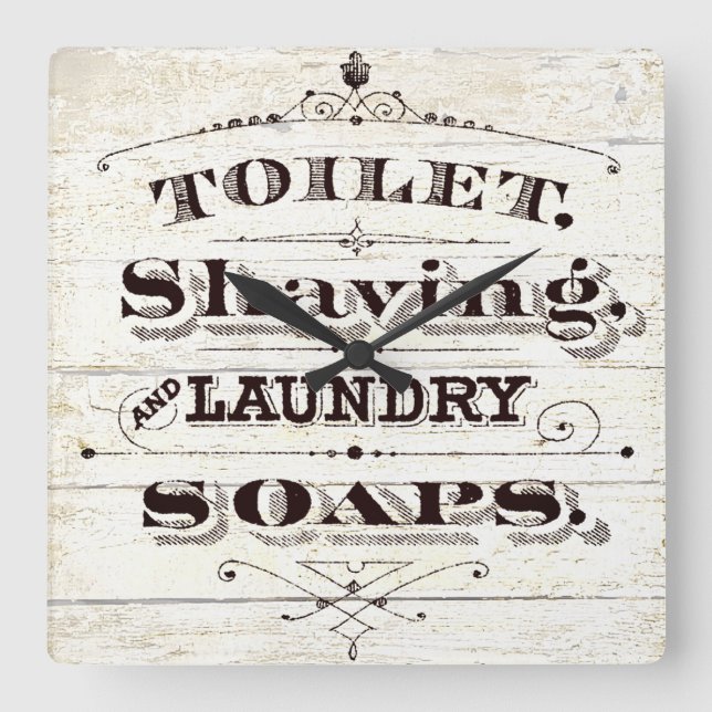 Relógio Quadrado Banho-maria (Frente)