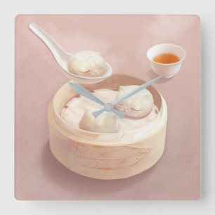 Relógio Quadrado Bao