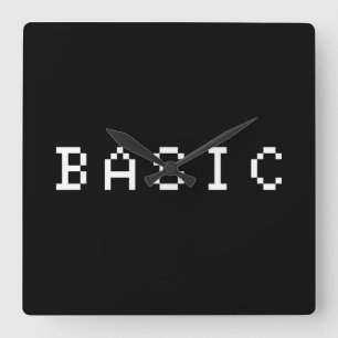 RELÓGIO QUADRADO BASIC