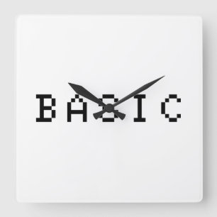 RELÓGIO QUADRADO BASIC