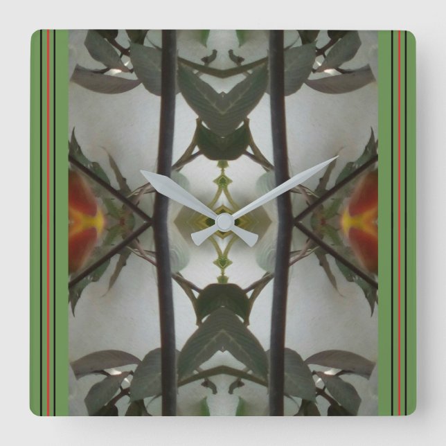 Relógio Quadrado Basic Wall Clock (Frente)