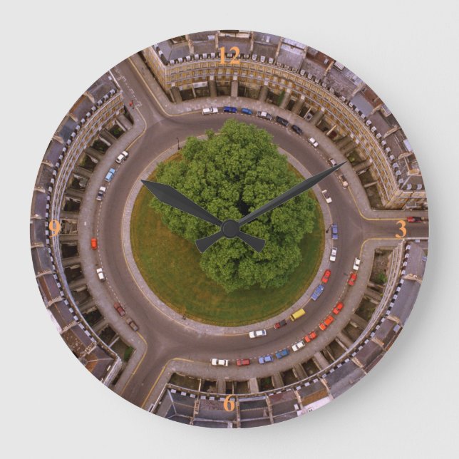 Relógio Quadrado Bath, The Circus. (Frente)