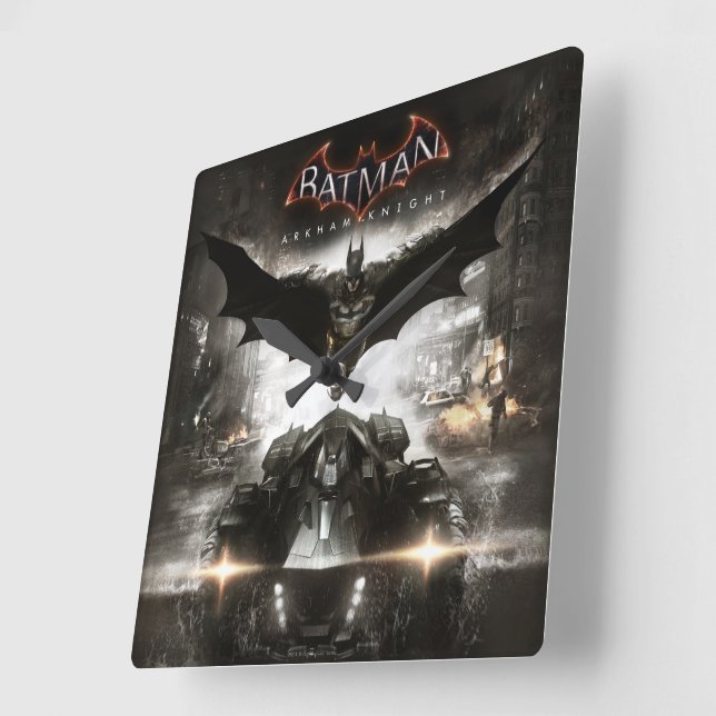 Adesivo Quadrado Batman Arkham Knight Key Art