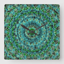 Beachy Blue e Green Spiderweb