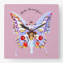 Bejewelt Lady Butterfly Art Deco Image