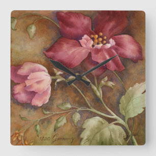 Relógio Quadrado Beleza Antica I