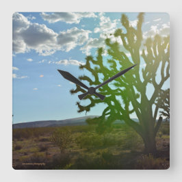 Relógio Quadrado Beleza do Deserto