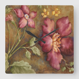 Relógio Quadrado Belezas Antigas II