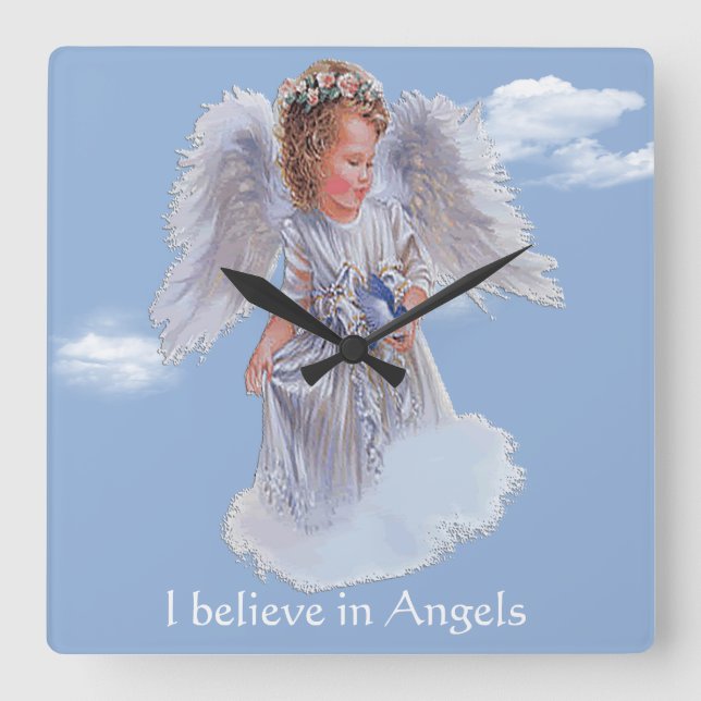 Relógio Quadrado Bíblia Verso (Frente)