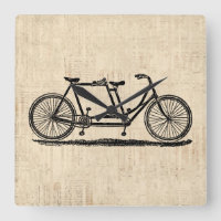 Bicicleta Antiguidade Tandem Bicicleta de Duas Pes