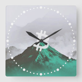 Relógio Quadrado Bitcoin All-Time-High (ATH)