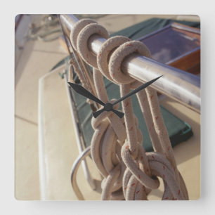 Relógio Quadrado Boat Deck