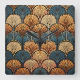 Relógio Quadrado Bohemian art clock