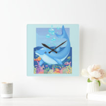 Bolhas de Golfinho Cujo Mar Vive