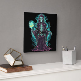 Relógio Quadrado Bone Reaper