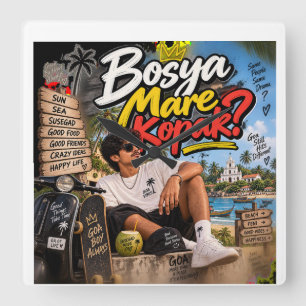 Relógio Quadrado Bosya Mare Kopak? – Goa Ainda É Diferente