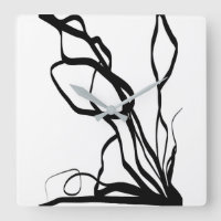 Buquê Blanc: Abstrato branco e preto