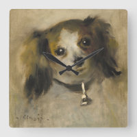 Cabeça de um cão, 1870 (óleo em canvas)
