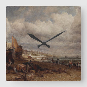 Relógio Quadrado Cais da Cadeia em Brighton por John Constable