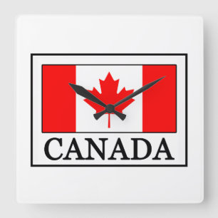 Relógio Quadrado Canadá