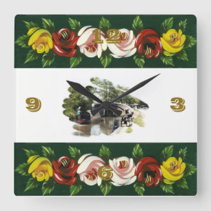 RELÓGIO QUADRADO CANAIS