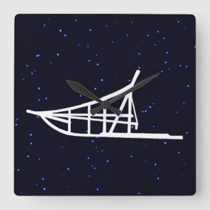 Relógio Quadrado Canina