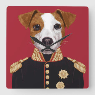 Relógio Quadrado Capitão Jack Russell