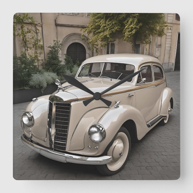 RELÓGIO QUADRADO CAR (Frente)