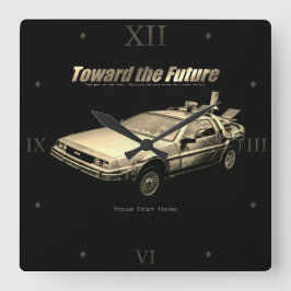 Relógio Quadrado Car：Acrylic Wall Clock