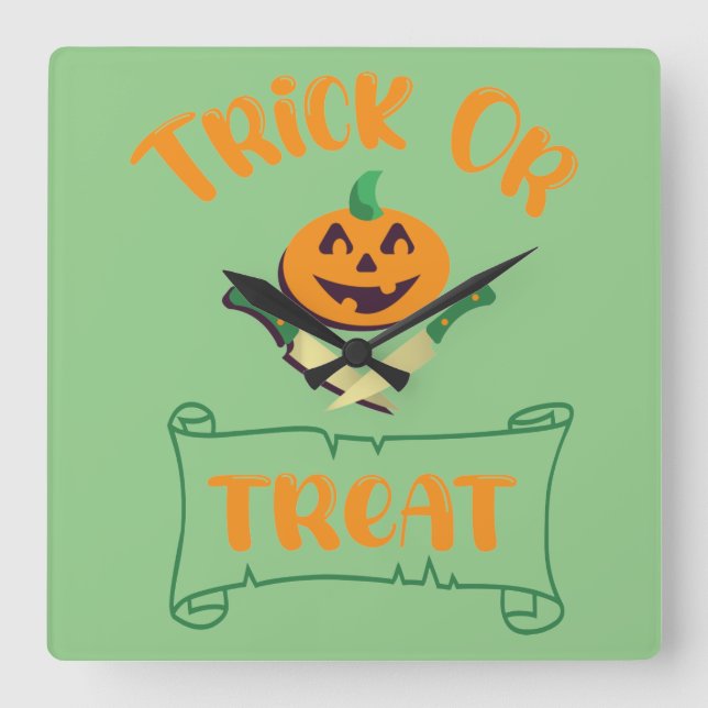 Relógio Quadrado Carapaça ou tratamento de bósforos (Frente)