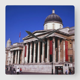 Relógio Quadrado Cartão postal