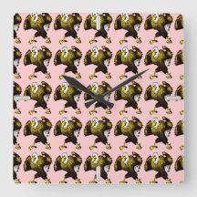 Cartoon Fighting Eagle