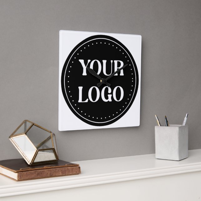 Relógio Quadrado Casamento Personalizado, Elegante, Presentes de An (Escritório)