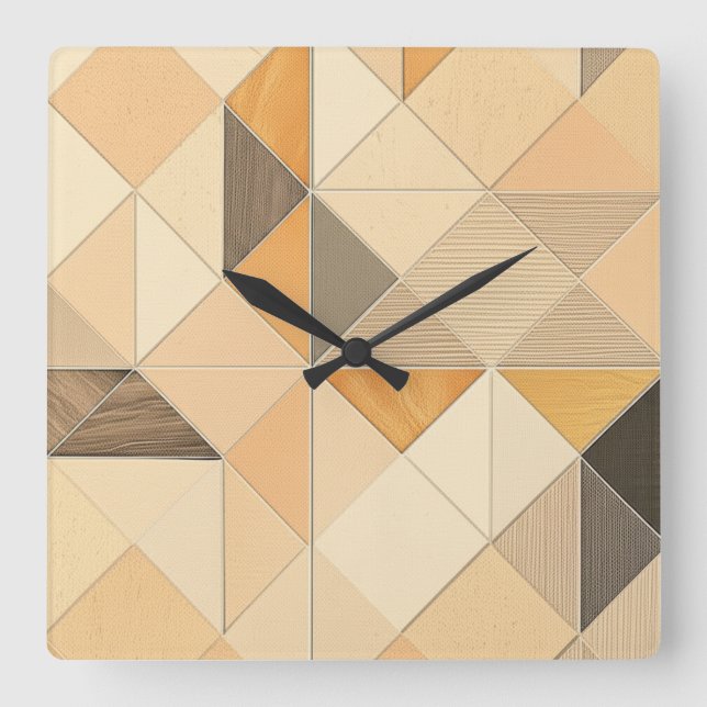 Relógio Quadrado Cascata de Jardim Opulente (Frente)